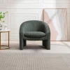 Fauteuil In Groen Ribfluweel Ossana