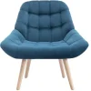 Fauteuil Van Blauwgroen Fluweel - Luosto