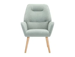 Fauteuil Van Blauwgroene Stof Osimo