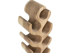 Flessenrek Van Suarhout - 12 Flessen - B28 X D19 X H100 Cm - Naturel - Guimaras