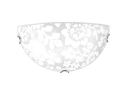 Floryda Plafondlamp, Chroom, Wit, 30X9X15 Cm, Epikasa
