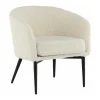 Fluffy Fauteuil Teddy Wit.