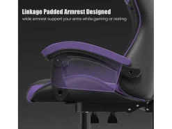 Gaming- En Bureaustoel Ergonomische Computerbureaustoel Met Hoofdsteun En Lumbale Ondersteuning