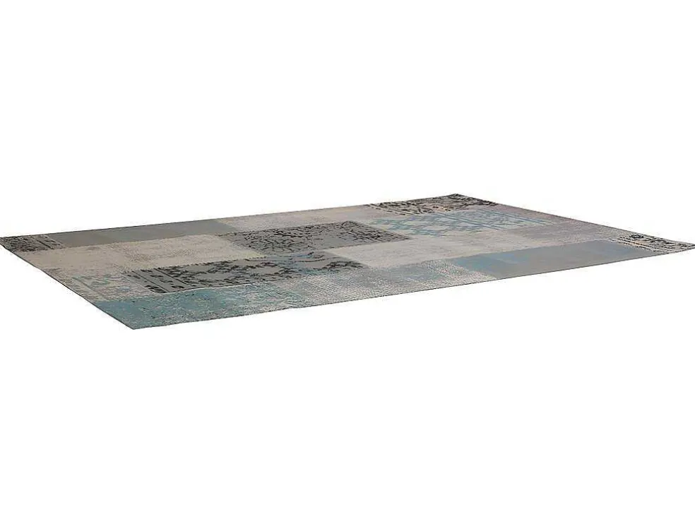 Gangtapijt Vintagestijl Turin - 100% Polyester - 80 X 200 Cm - Grijsblauw