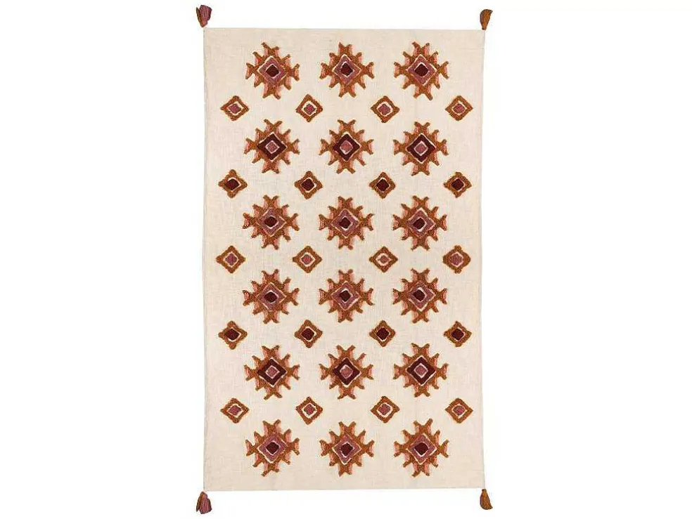 Getufte En Bedrukte Bankhoes - 130 X 180 Cm - Katoen - Meerdere Kleuren - Magna