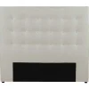 Gewatteerd Hoofdbord Francesco - 140 Cm - Stof - Beige