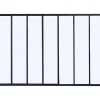 Glazen Binnenraam In Aluminium Met Poedercoating - 210 X 105 Cm - Zwart - Bayview