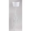 Glenn Vloerlamp, Wit, 40X40X162 Cm, Epikasa