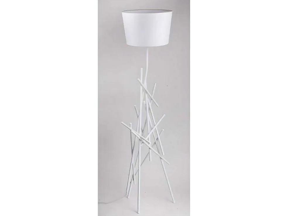Glenn Vloerlamp, Wit, 40X40X162 Cm, Epikasa