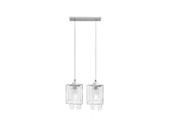 Gracja Hanglamp, Chroom, 33X13X130 Cm, Epikasa