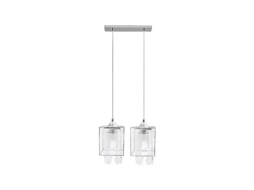 Gracja Hanglamp, Chroom, 33X13X130 Cm, Epikasa
