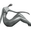 Groot Beeld Madeleine Ii Van Hars - L.36 X H. 22 Cm - Zilver