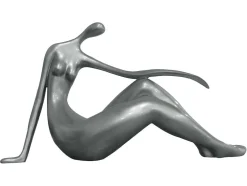 Groot Beeld Madeleine Ii Van Hars - L.36 X H. 22 Cm - Zilver