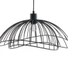 Hanglamp Met Draden Mania - Ijzer - 47 X 47 X 120 Cm - Zwart