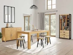 Hanglamp Met Draden Mania - Ijzer - 47 X 47 X 120 Cm - Zwart