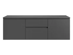 Hangmeubel Onder Wastafel - Grijs - 150 Cm - Jimena Ii
