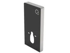Hangtoilet Pakket In Mat Zwart Met Decoratieve Inbouwreservoir - Clemona