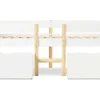 Hochbett Aus Massivem Kiefernholz Mit Schubladen 90 X 200 Cm Weis