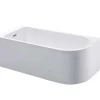 Hoekbad - 201 Liter - 150 X 75 X 58 Cm - Wit - Linkse Hoek - Anika