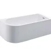 Hoekbad - 201 Liter - 150 X 75 X 58 Cm - Wit - Rechtse Hoek - Anika