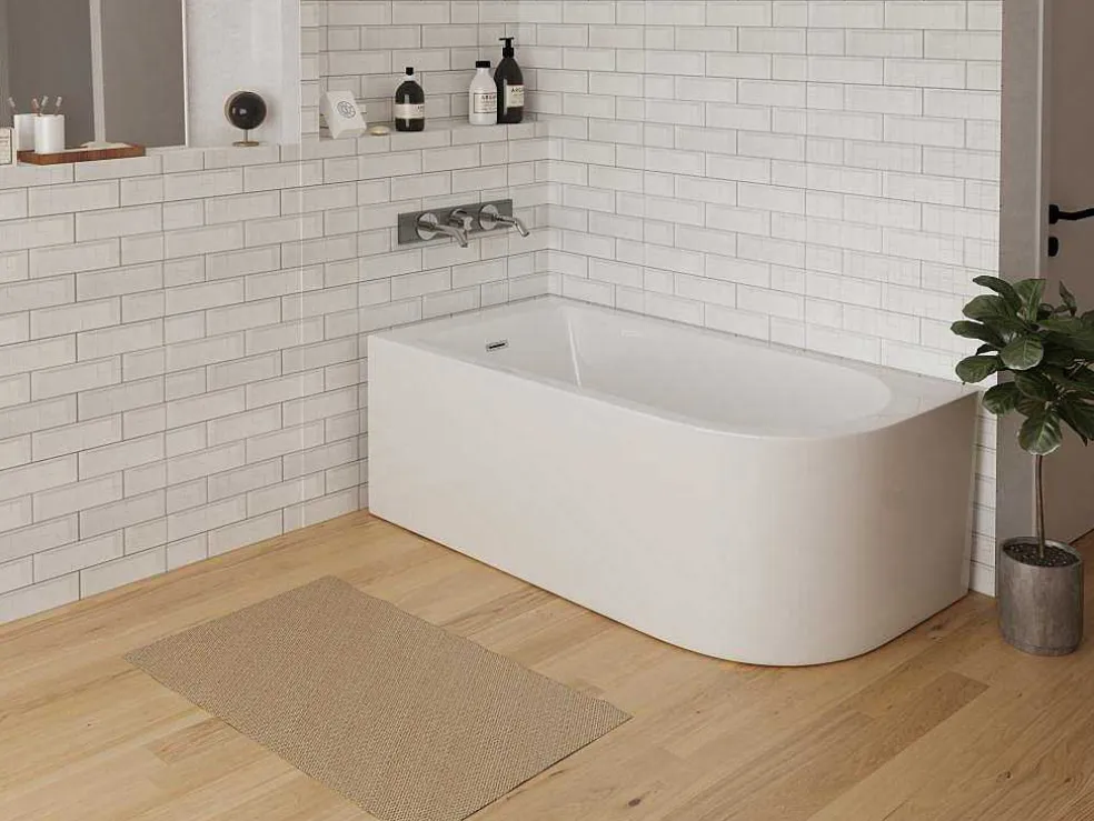 Hoekbad - 240L - 170 X 75 X 58 Cm - Linkse Hoek - Anika
