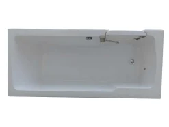 Hoekbad Met Deurtje Servee - 235L - 170 X 76 X 62 Cm - Hoek Links