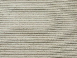 Hoekbank Van Ribfluweel Mondovi - Beige - Hoek Links