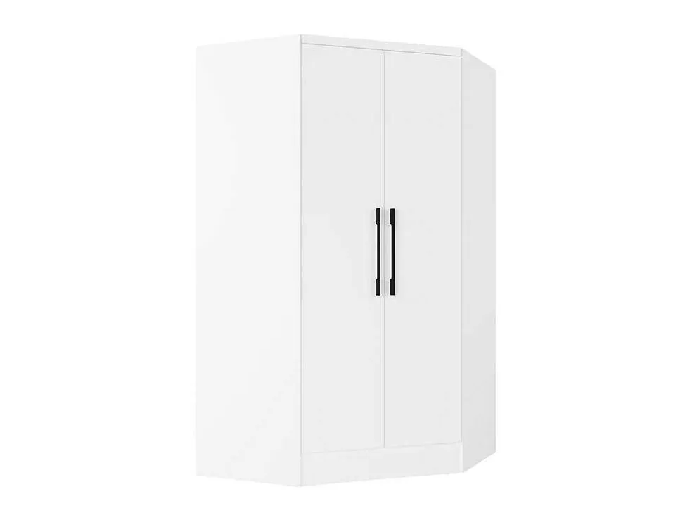 Hoekkast Met 2 Deuren - L101 Cm - Wit - Aurali