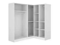 Hoekkast Met 5 Deuren - L173 Cm - Wit - Listowel