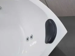Hoekmassagebad Met Watervalsysteem Aglena - 2 Personen - 350 L - 150 X 150 X 60 Cm