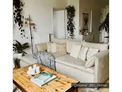 Hoekslaapbank Teodora Van Pascal Morabito - Ribfluweel - Beige - Hoek Links