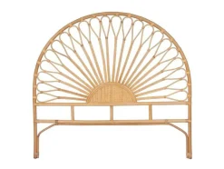 Hoofdbord 140 Cm - Rotan - Natuurlijk - Solia