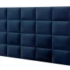 Hoofdeinde Wandpanelen Bartel - 200 Cm - Fluweel - Blauw - Van Pascal Morabito