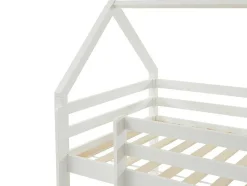 Hoogslaper 90 X 190 Cm - Grenen - Wit + Matras - Tarzia