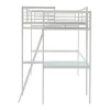 Hoogslaper Casual Ii - 140 X 190 Cm - Met Bureau - Wit