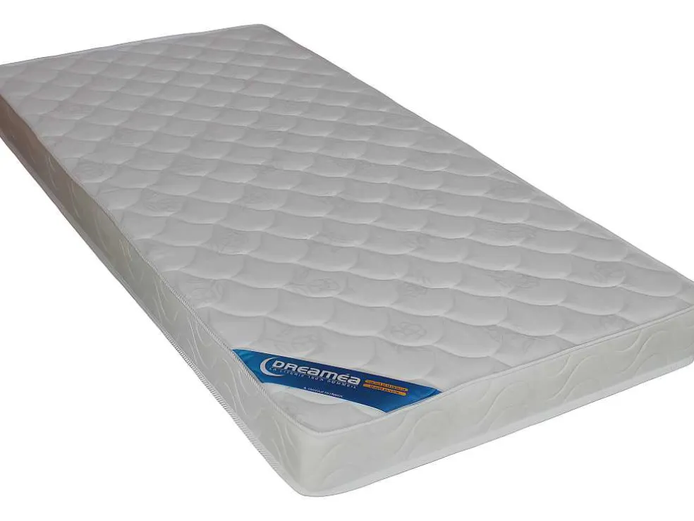 Hoogslaper Met Bureau En Opbergruimte - 90 X 200 Cm - Eik En Wit + Matras - Noah Ii