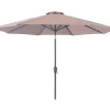 Houston Parasol O300Cm Met Kantelfunctie, Lift Zandkleurig.