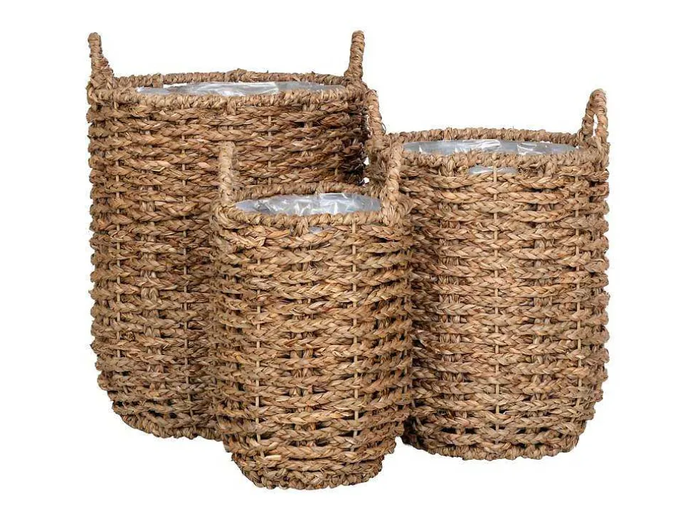 Hue Planten Schuilplaatsen Set Van 3 Stuks. Buitenshuis Naturel.