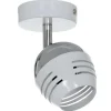 Hypnos Plafondlamp, Chroom, Wit, 14,5X8X12 Cm, Epikasa