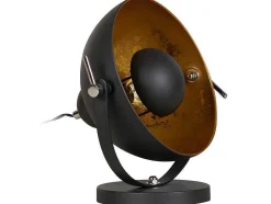 Industriele Lamp Movie - H37 Cm - Tweekleurig Goud En Zwart Van Het Merk Inside Art