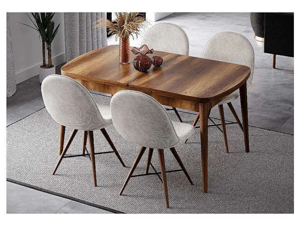Irmak Tafel, Walnoot, 178X80X72 Cm, Epikasa