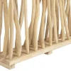 Kamerscherm Van Teakhout - B100 X D25 X H180 Cm - Naturel - Gayana
