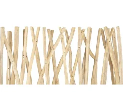 Kamerscherm Van Teakhout - B100 X D25 X H180 Cm - Naturel - Gayana