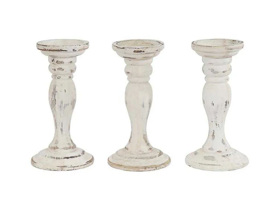 Kandelaar H361 (Set Van 3), Wit