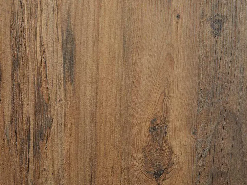 Kast Met 3 Lades En Element Met Spiegel - Wit En Houtlook - Vitorio