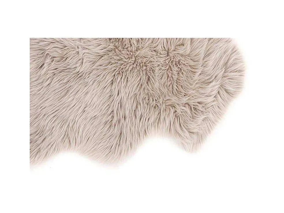 Katy Lamsvel Geimiteerd 90X60Cm Beige.