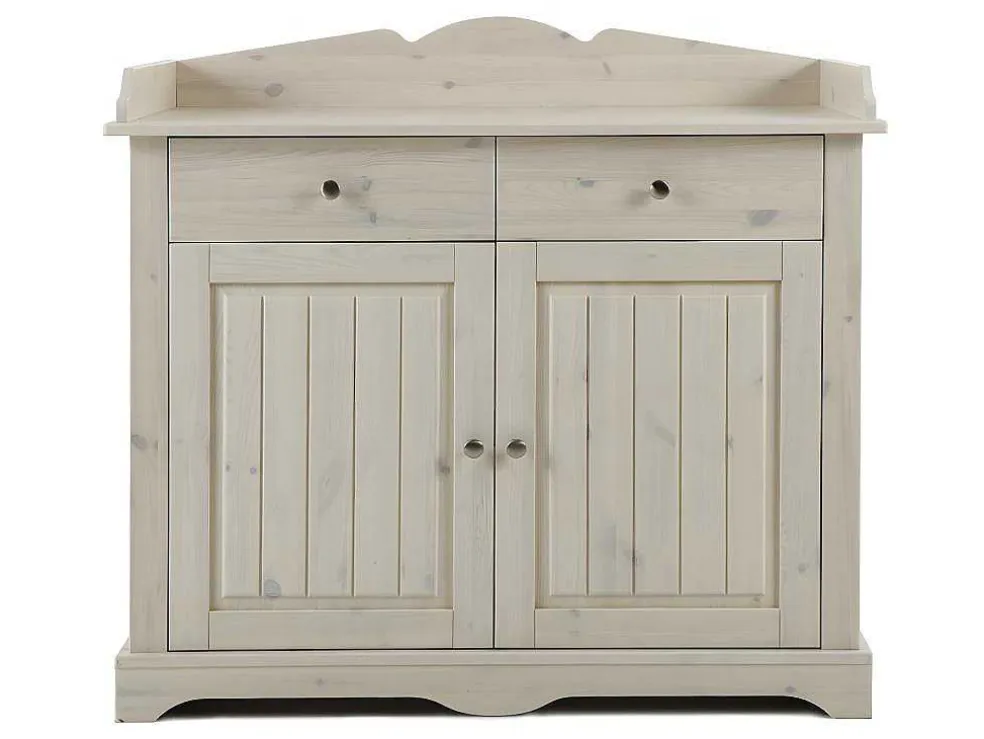 Kimmy Luiertafel White Washed.