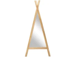Kinderspiegel Van Teakhout - B55 X H120 Cm - Naturel - Batam