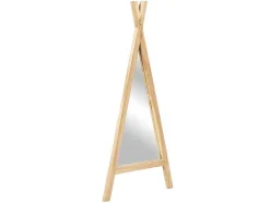 Kinderspiegel Van Teakhout - B55 X H120 Cm - Naturel - Batam