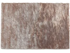 Kleed Shaggy Dolce Taupe Met Beige Weerschijn - Polyester - 120*170 Cm